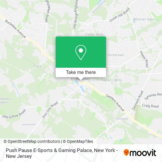 Mapa de Push Pause E-Sports & Gaming Palace