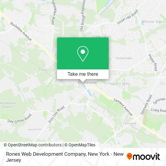 Rones Web Development Company map