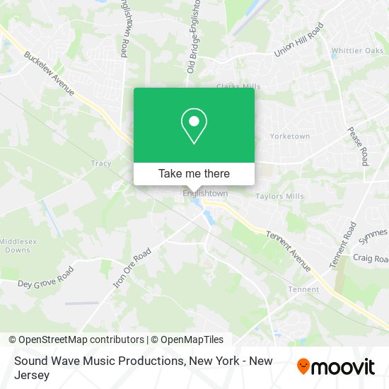 Sound Wave Music Productions map