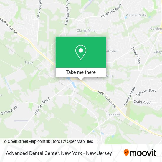 Mapa de Advanced Dental Center
