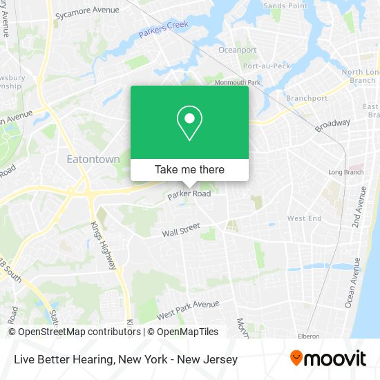 Live Better Hearing map