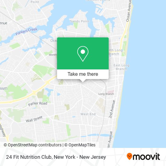 24 Fit Nutrition Club map