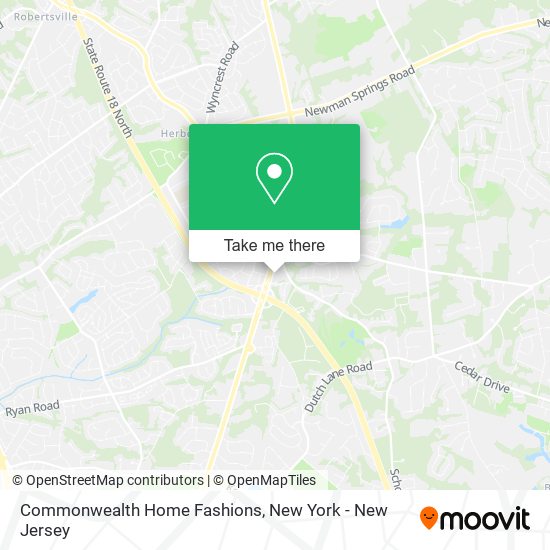 Commonwealth Home Fashions map