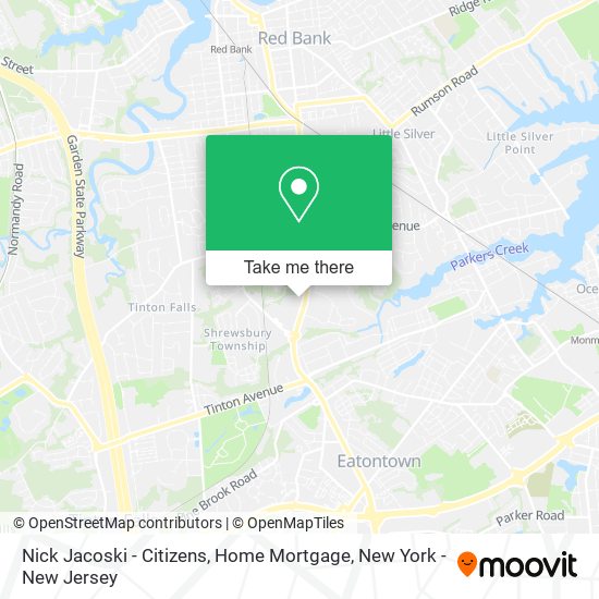 Nick Jacoski - Citizens, Home Mortgage map