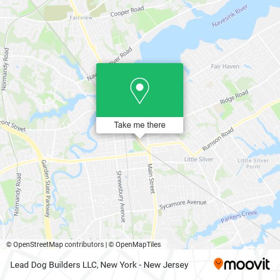 Mapa de Lead Dog Builders LLC