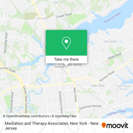 Mediation and Therapy Associates map