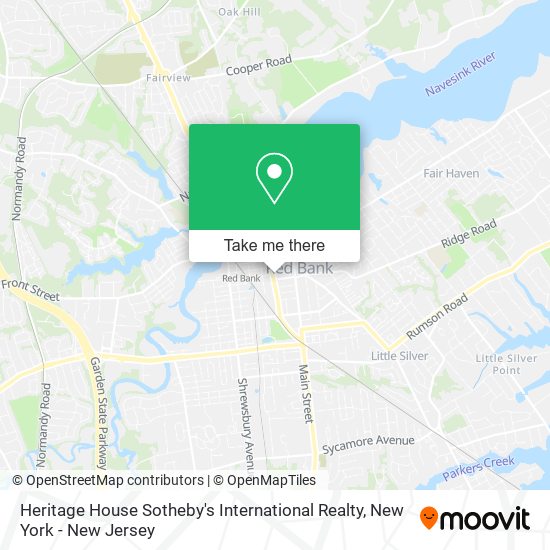 Mapa de Heritage House Sotheby's International Realty