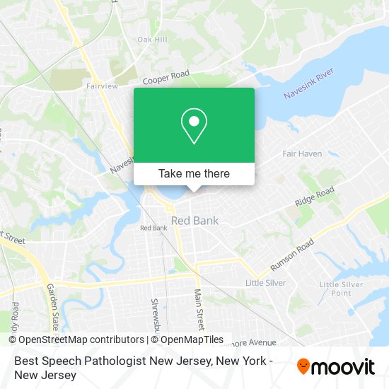 Best Speech Pathologist New Jersey map