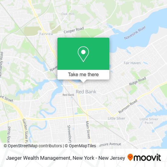 Jaeger Wealth Management map