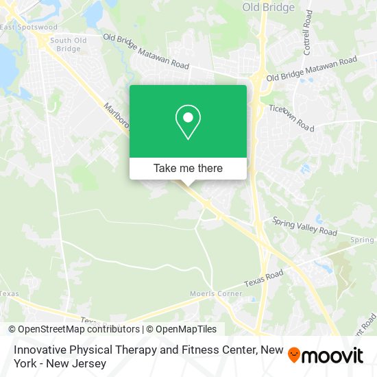 Mapa de Innovative Physical Therapy and Fitness Center