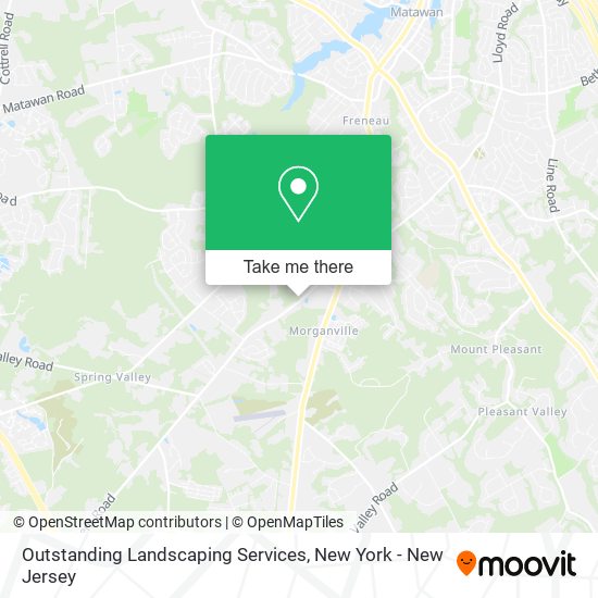 Outstanding Landscaping Services map