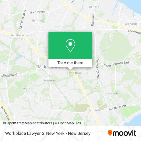 Workplace Lawyer S map