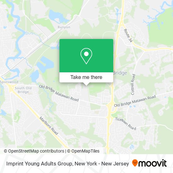 Imprint Young Adults Group map