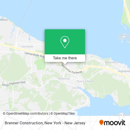 Brenner Construction map