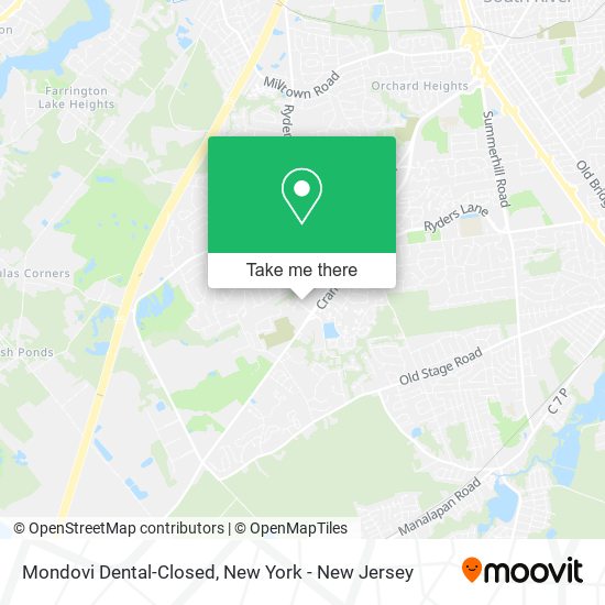 Mapa de Mondovi Dental-Closed