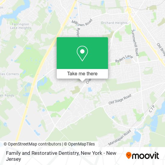 Family and Restorative Dentistry map