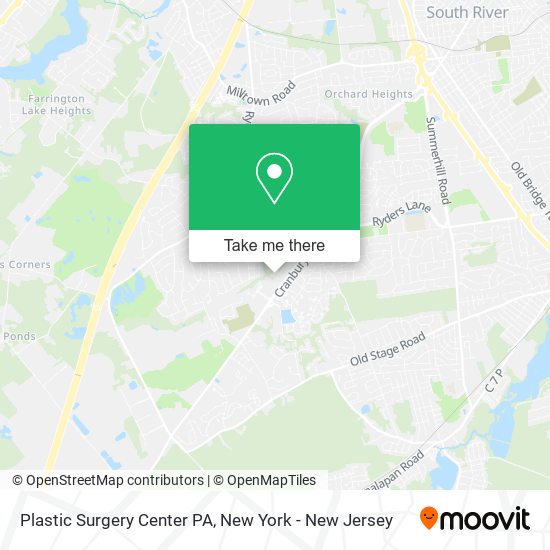 Mapa de Plastic Surgery Center PA