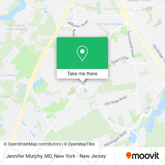 Mapa de Jennifer Murphy, MD