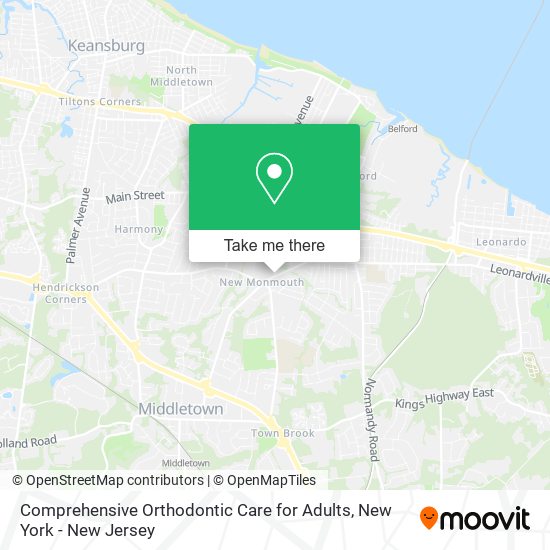 Mapa de Comprehensive Orthodontic Care for Adults