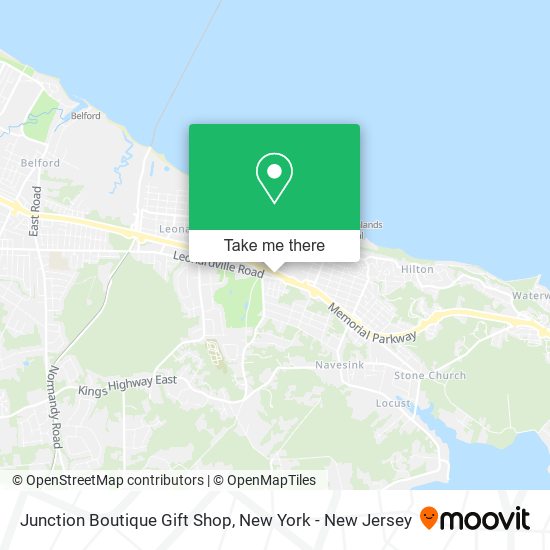 Junction Boutique Gift Shop map