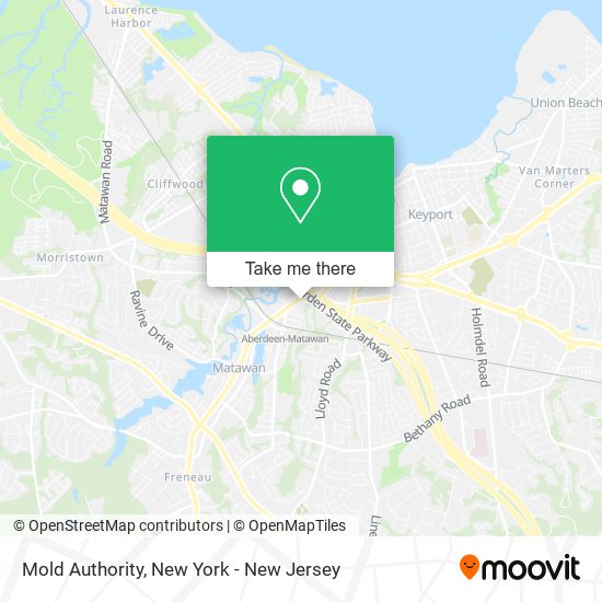 Mold Authority map
