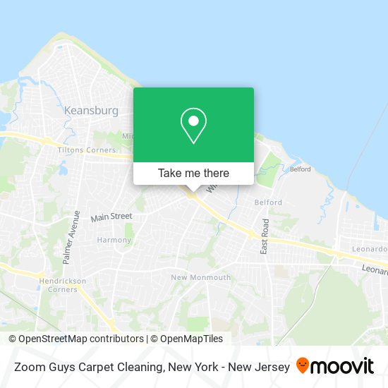 Zoom Guys Carpet Cleaning map