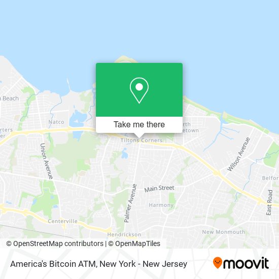 America's Bitcoin ATM map