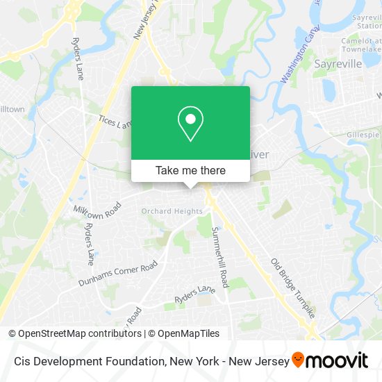 Cis Development Foundation map