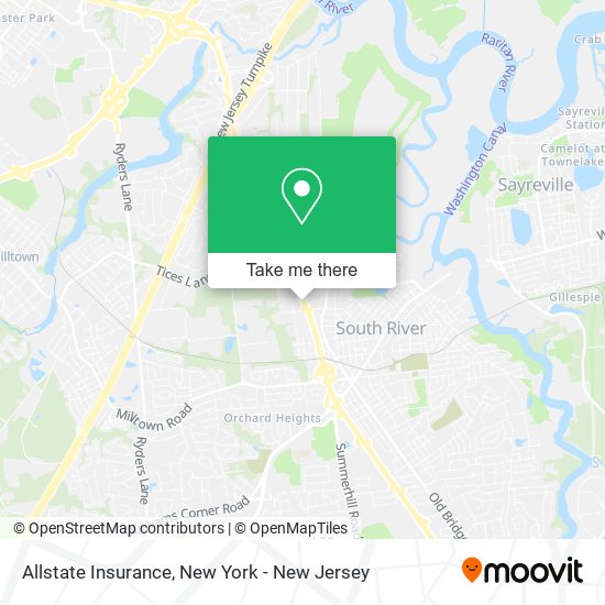 Mapa de Allstate Insurance