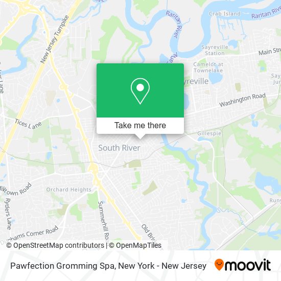 Pawfection Gromming Spa map