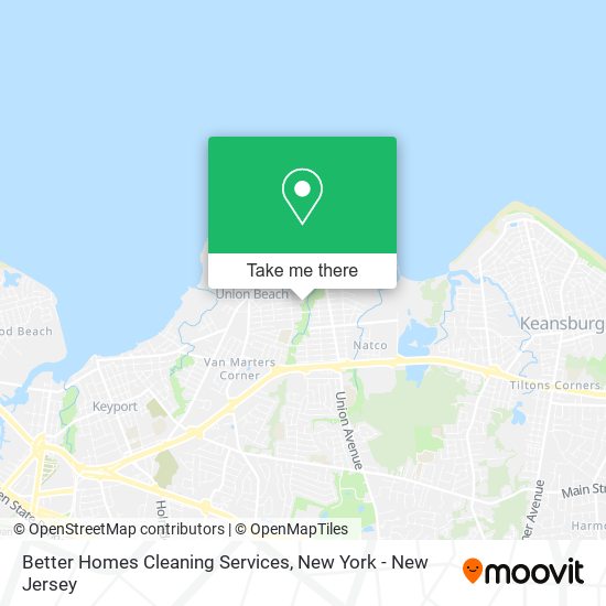 Better Homes Cleaning Services map