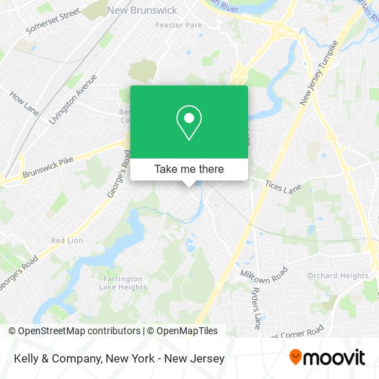 Mapa de Kelly & Company