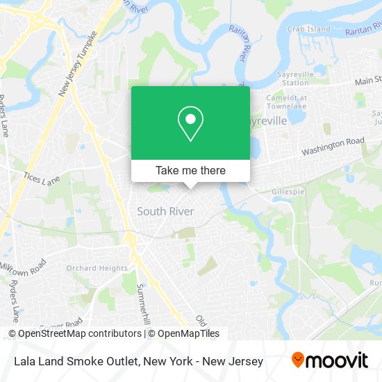 Lala Land Smoke Outlet map