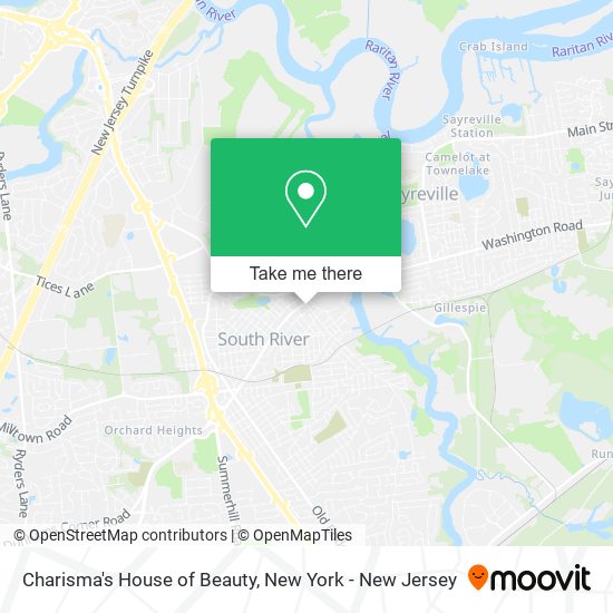 Charisma's House of Beauty map