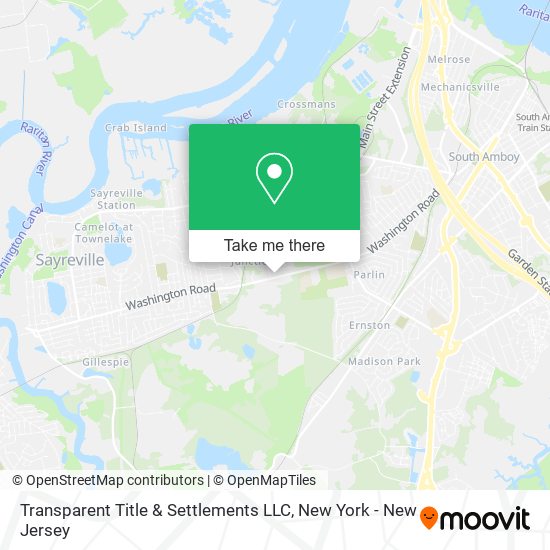 Mapa de Transparent Title & Settlements LLC