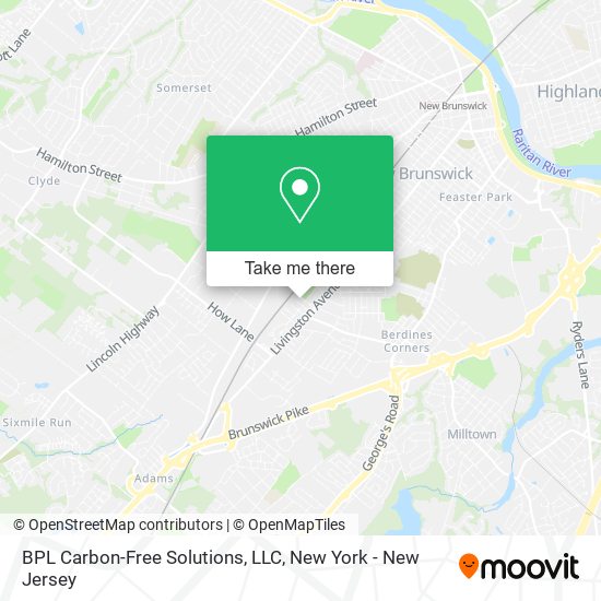 BPL Carbon-Free Solutions, LLC map