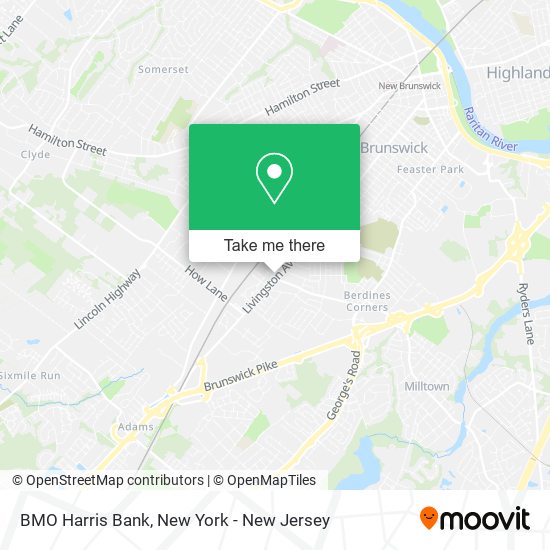 BMO Harris Bank map