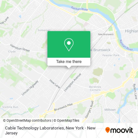 Cable Technology Laboratories map