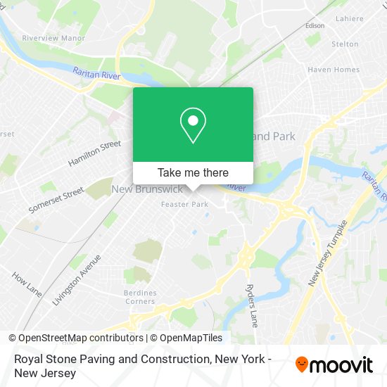 Royal Stone Paving and Construction map