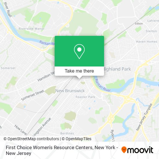 Mapa de First Choice Women's Resource Centers