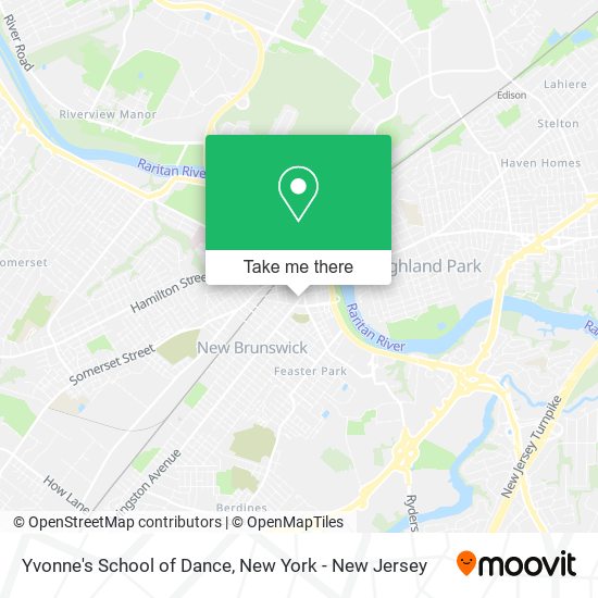 Yvonne's School of Dance map