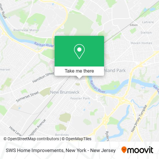 SWS Home Improvements map