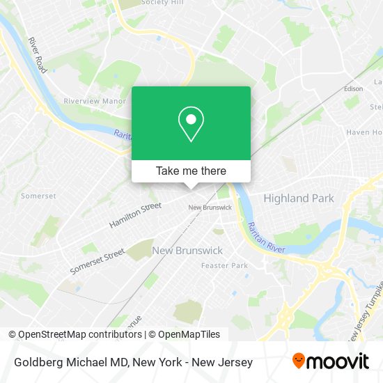 Goldberg Michael MD map