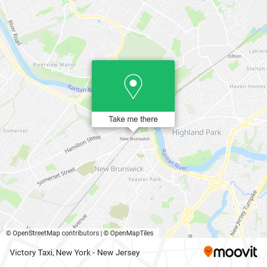 Victory Taxi map