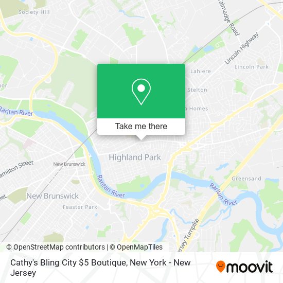 Mapa de Cathy's Bling City $5 Boutique
