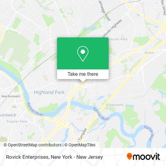 Rovick Enterprises map