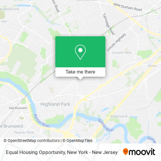 Mapa de Equal Housing Opportunity