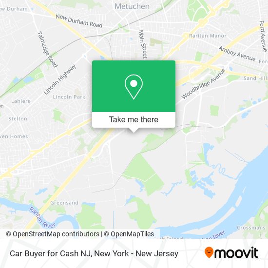 Mapa de Car Buyer for Cash NJ