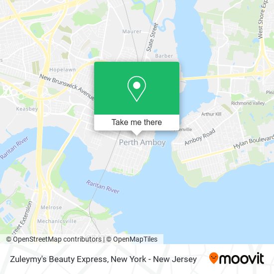Mapa de Zuleymy's Beauty Express