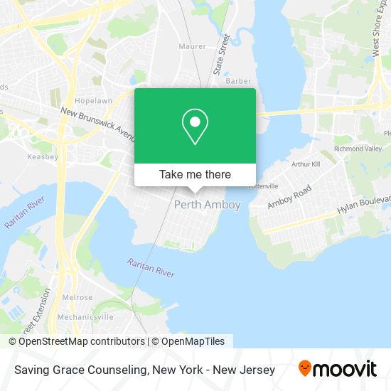 Saving Grace Counseling map